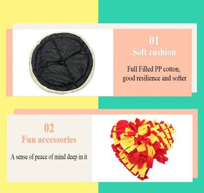 Large Pizza Snuffle Mat