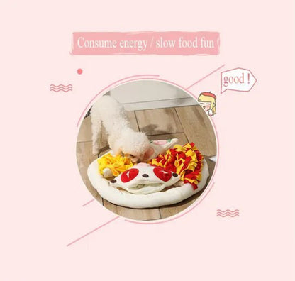 Large Pizza Snuffle Mat