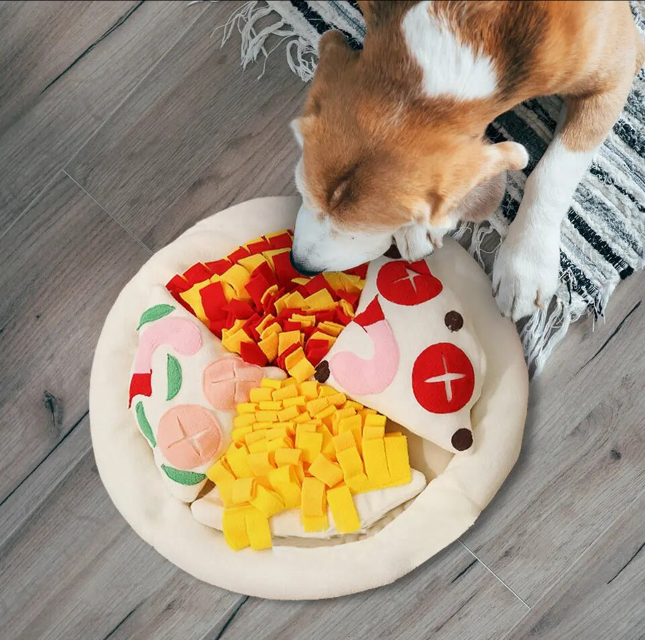 Large Pizza Snuffle Mat